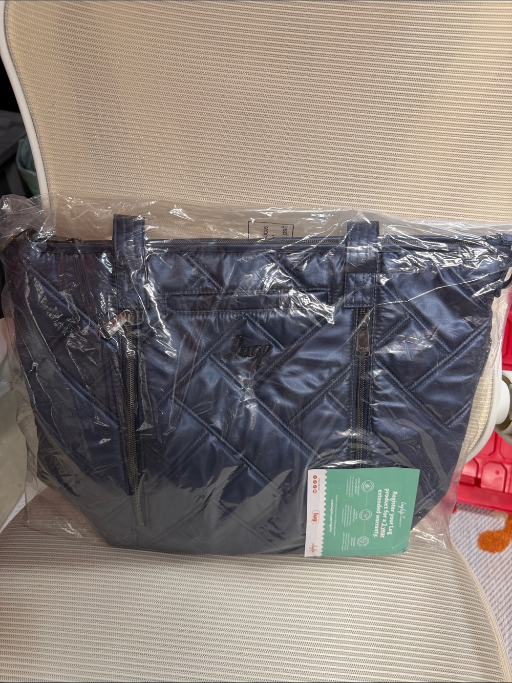 💙🤍💙 LUG Metallic, indigo rally BNWT